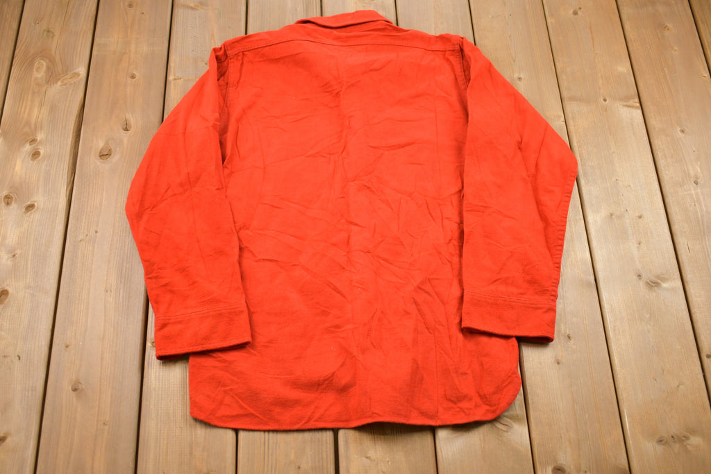 Vintage 1970s 100% Wool Shirt