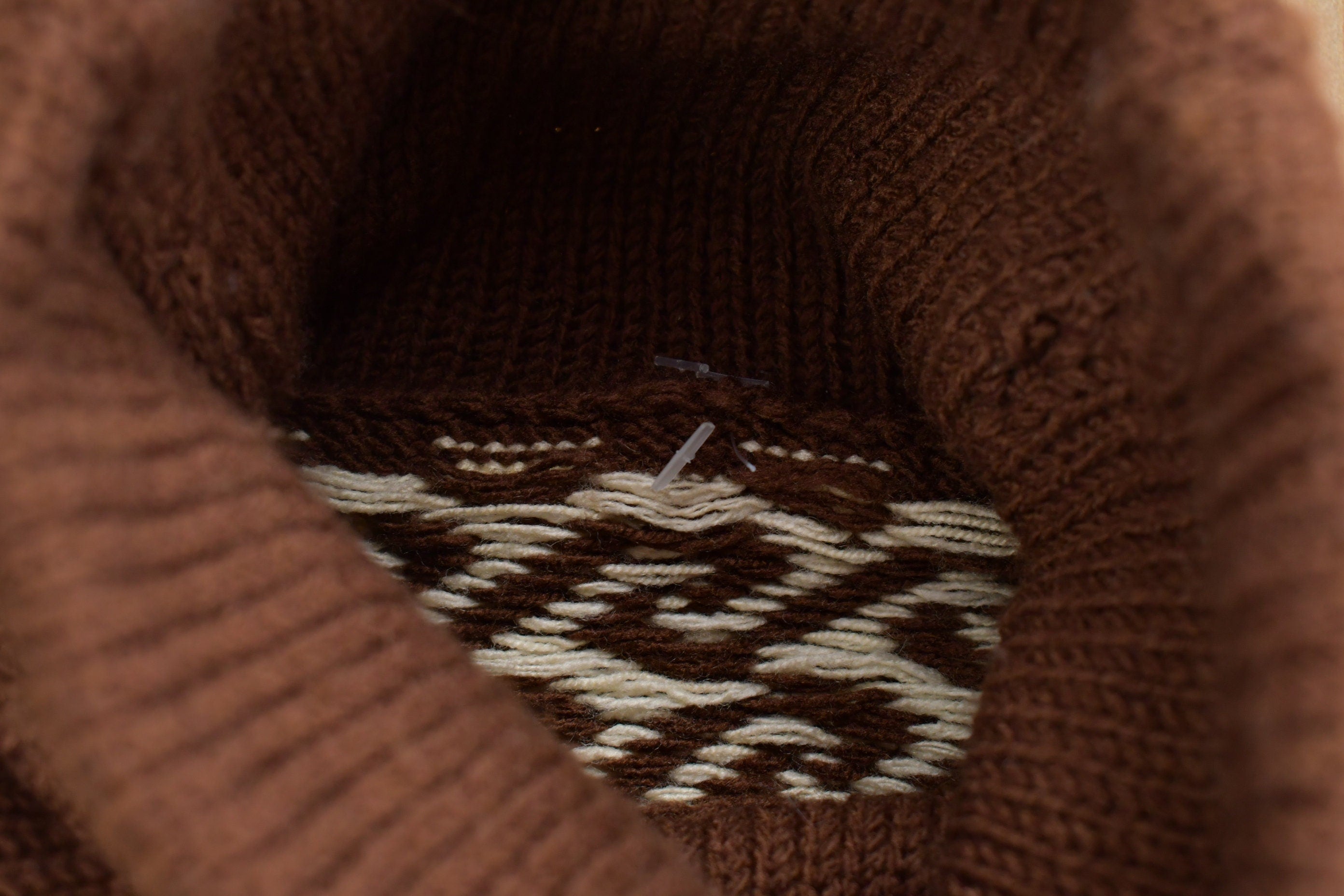 Vintage 1980s Thick Knit Turtle Neck Sweater