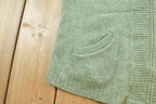 Vintage 1960s Pilgrim Sears Roebuck Wool Knit Zip Up Cardigan Sweater Womens Large /