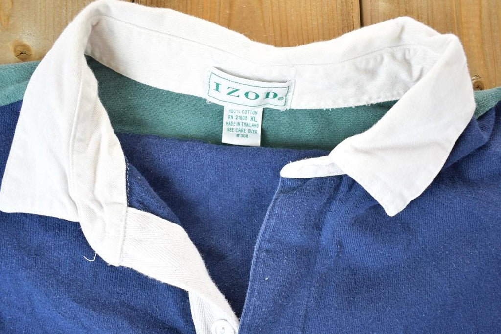 Vintage 1990s IZOD Quarter Button Up Shirt