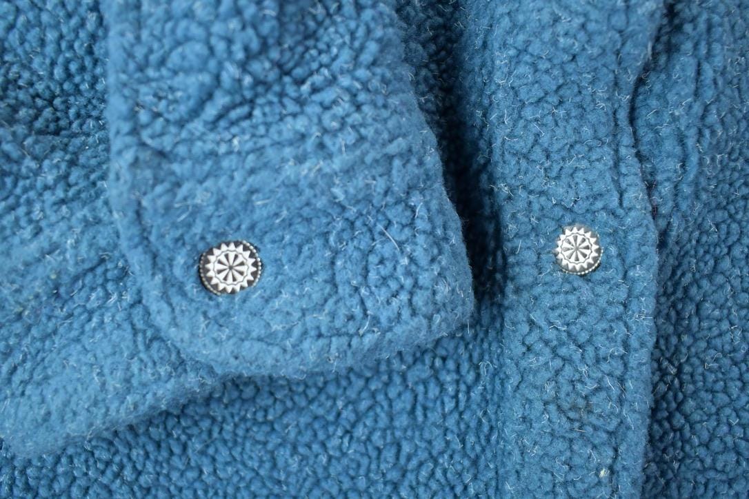 Vintage 1990s Cabelas Fleece Button Up Sweater