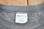 Vintage 1990s Blank Grey Crewneck Sweatshirt