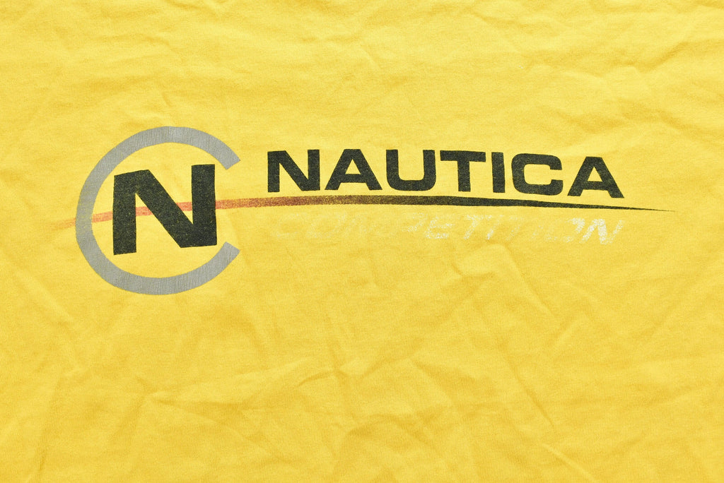 Vintage 1990s Nautica Competition Long Sleeve Graphic T-Shirt