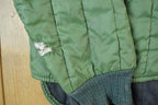 Vintage 1970s Army Green Military Windbreaker Button Up Army Jacket