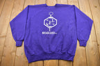 Vintage 1990s Ben Davis High School Debate Team Graphic Crewneck Sweatshirt