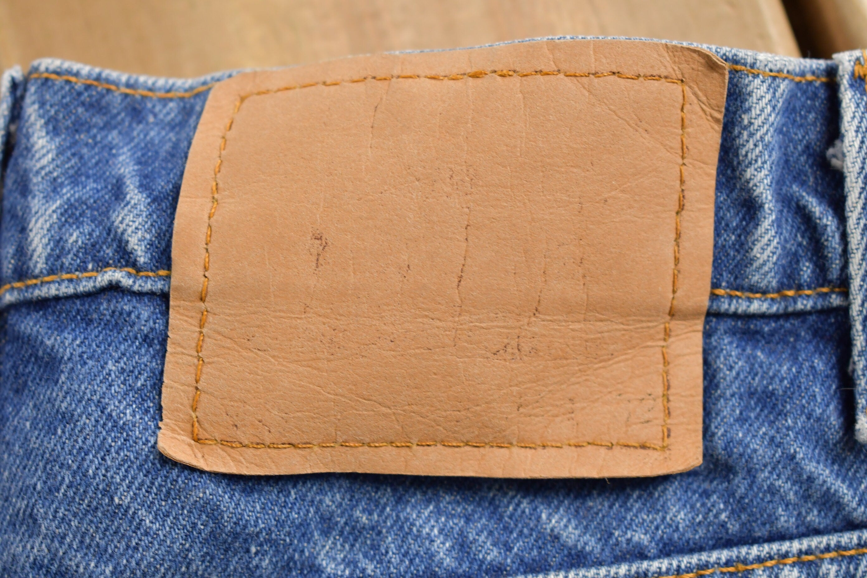 Vintage 1980s Levi's Orange Tab Jeans Size 32 x 31.5