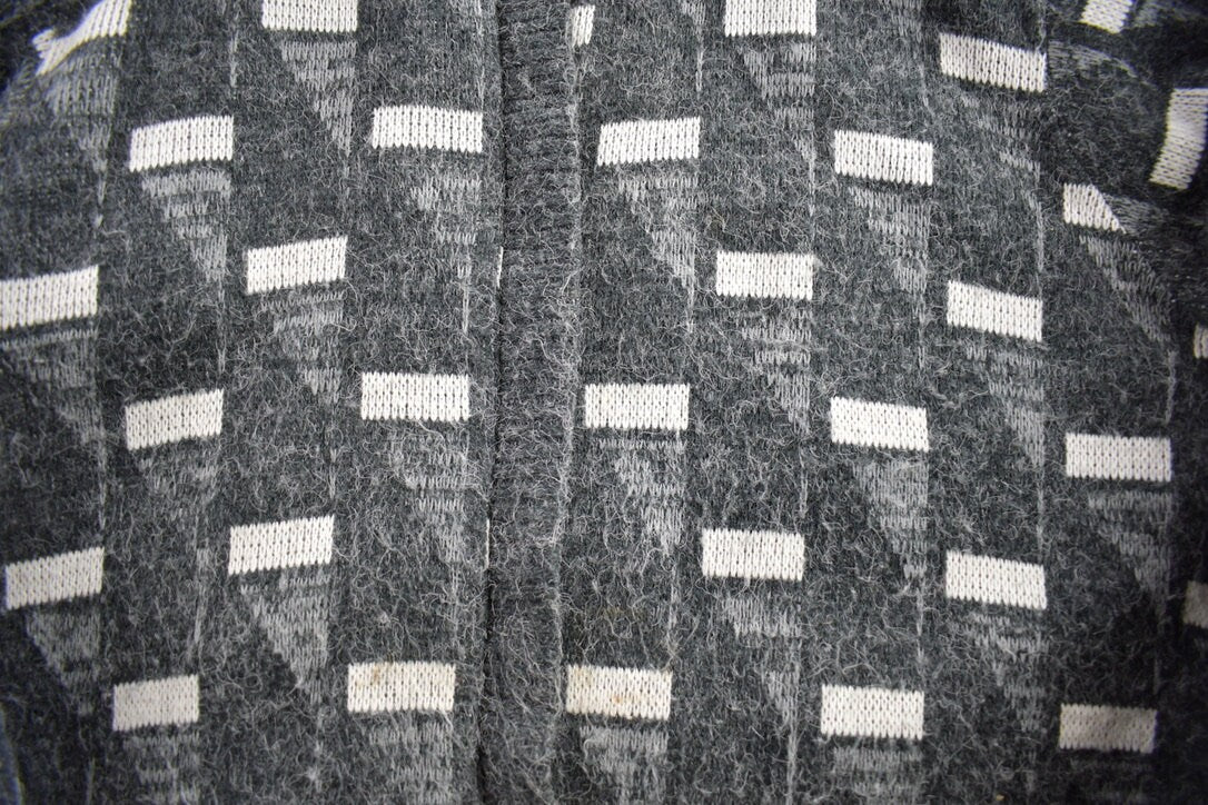 Vintage 1980s Karizma Wool Winterized Zip Up Jacket Size L