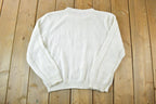 Vintage 1990s Stevemore Knit Abstract Pattern Crewneck Sweater
