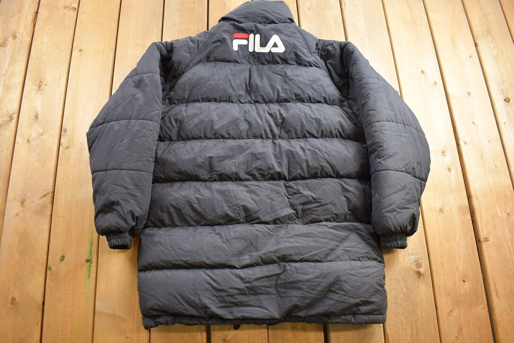 Vintage 1990s Fila Down Fill Puffer Jacket