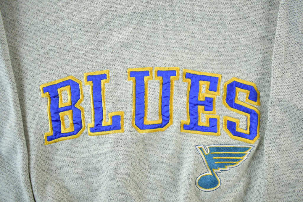 Vintage 1990s St Louis Blues NHL Hockey Crewneck Sweatshirt