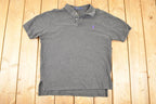 Vintage Y2K Polo By Ralph Lauren Button Up Shirt Men's L / 2000's Preppy Style / Boxy Fit Polo
