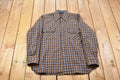 Vintage 1990s David Harrison Plaid Lined Button Up Shirt