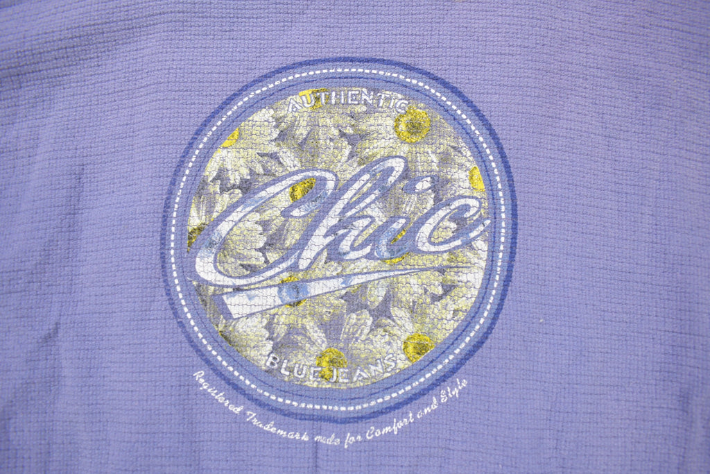 Vintage 1990s Chic Graphic Crewneck Sweater
