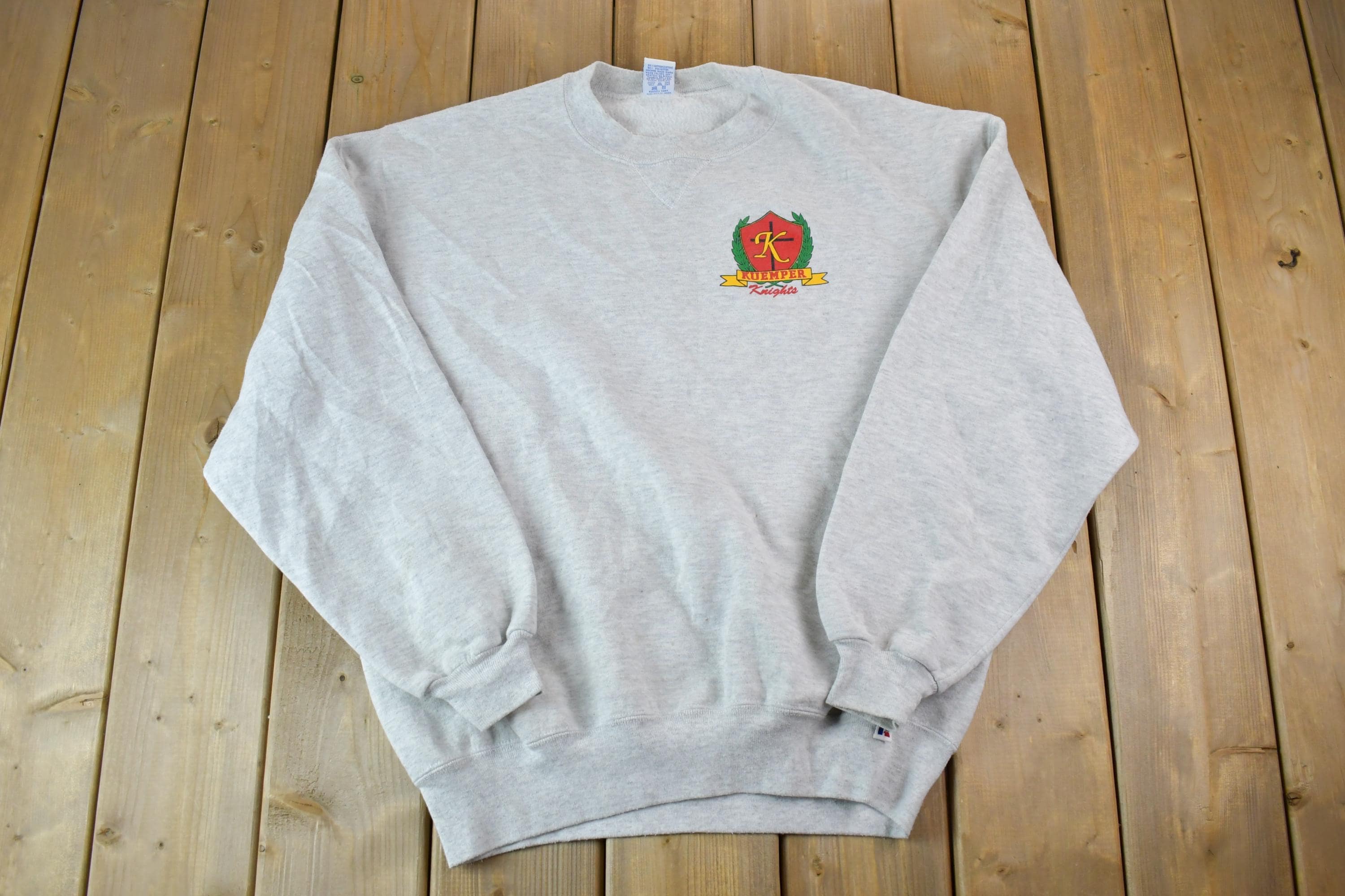 Vintage 1990s Russell Kuemper Knights University Collegiate Crewneck