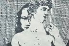 Vintage 1990s David And Mona Graphic Art T-Shirt