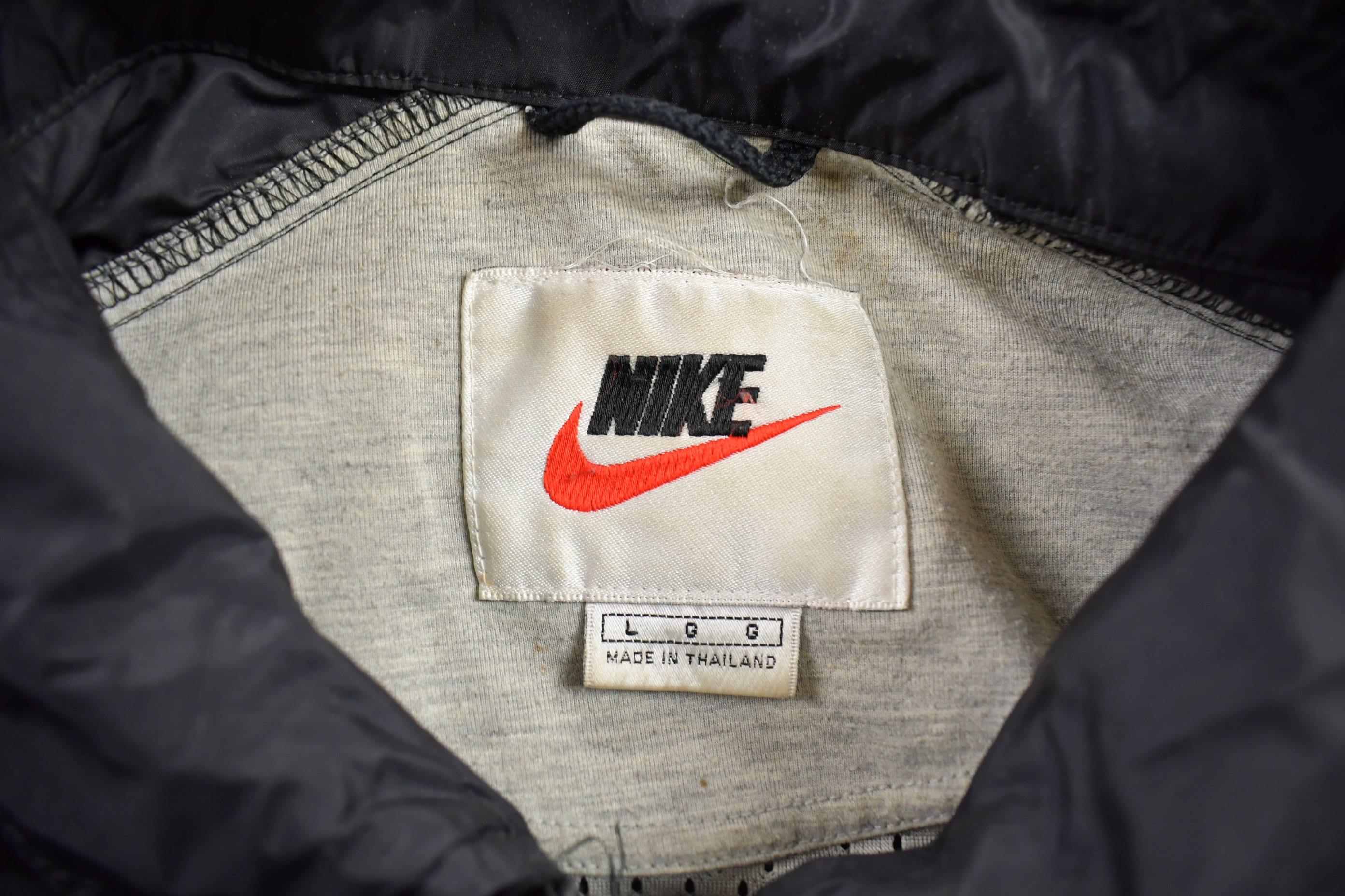 Vintage 1990s Nike Full Zip Windbreaker Jacket