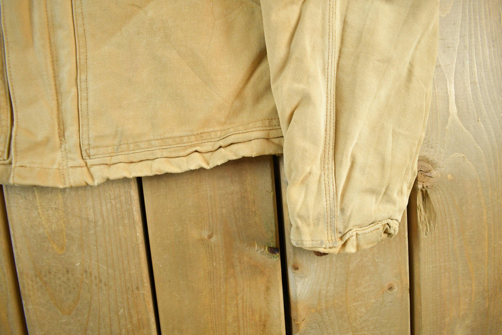 Vintage 1990s Carhartt Hooded Jacket Mens Medium