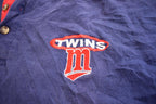 Vintage 2000 Minnesota Twins Embroidered Team Button Up Short Sleeve Shirt