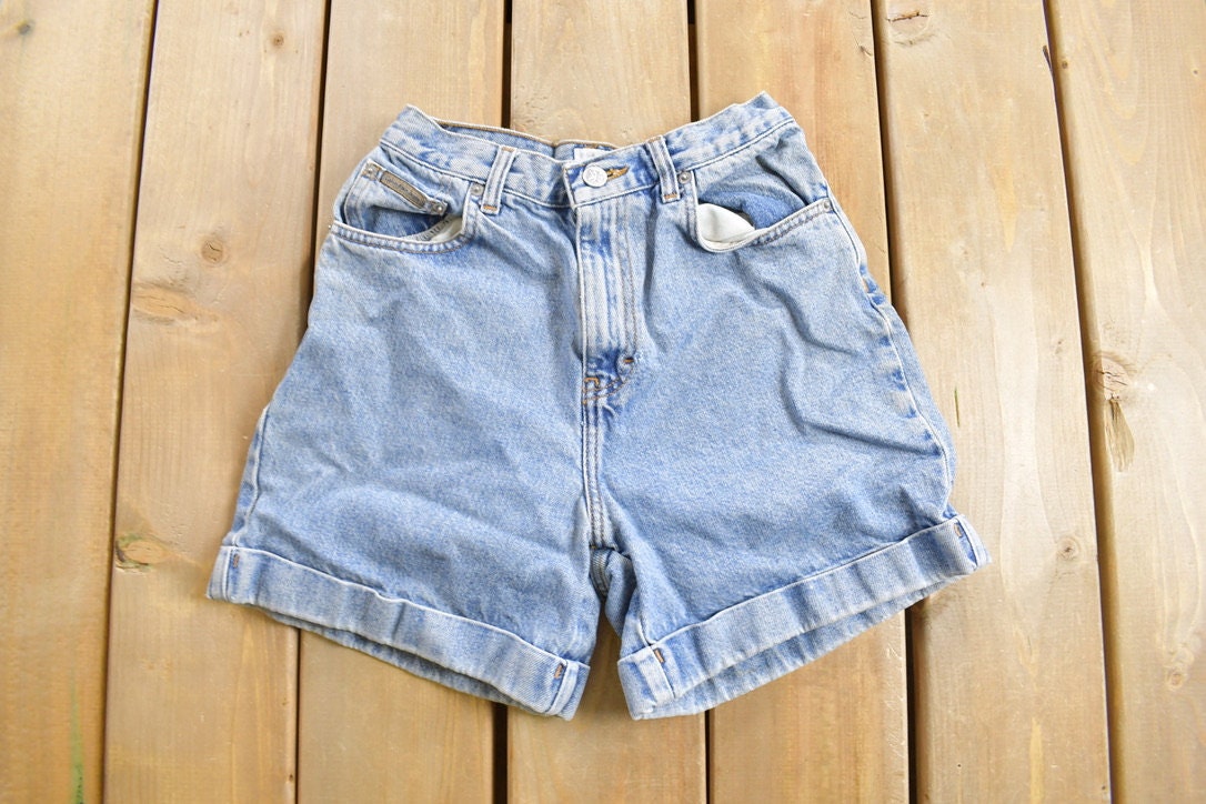 Vintage 1990s Calvin Klein Jean Shorts 24 x 4.5