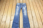 Vintage Y2K Miss Me Bedazzled Low Rise Jeans Size 26x33