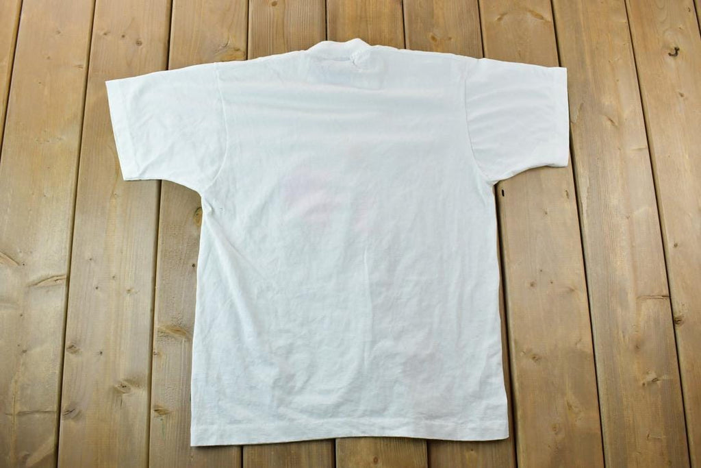 Vintage 1988 Bacon In The Sun Iowa Souvenir T-Shirt