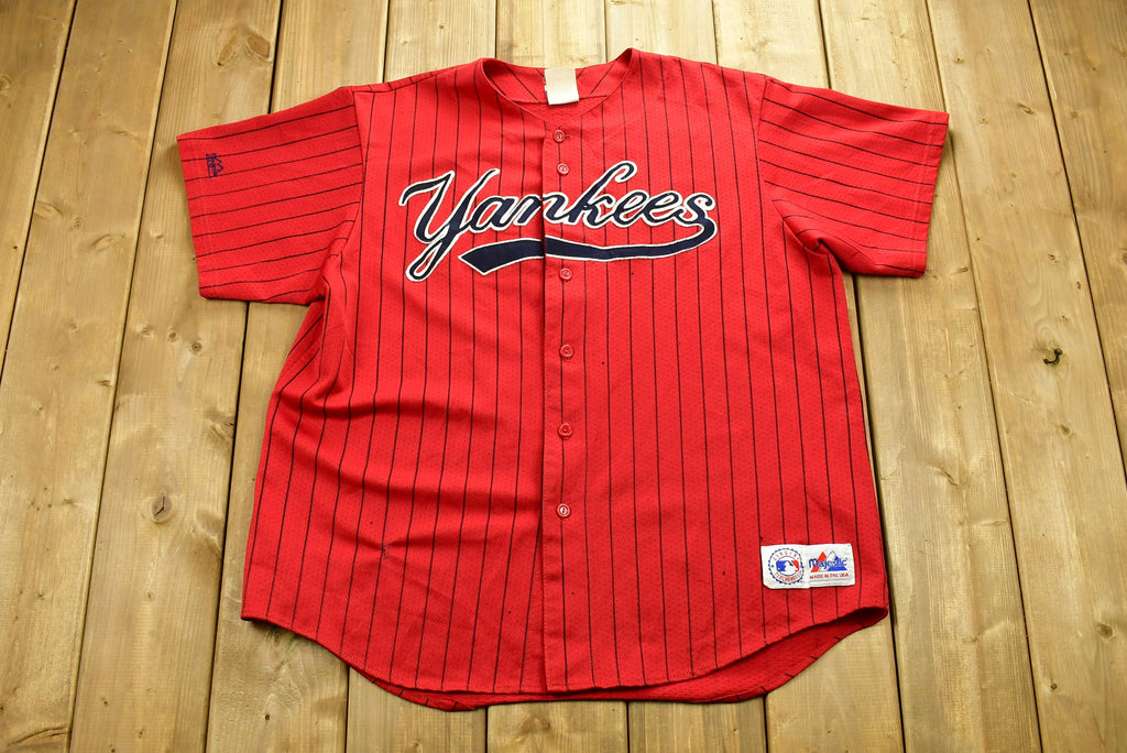 Vintage 90's New York Yankees Baseball Jersey