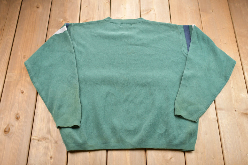 Vintage 1990s Structure V-Neck Crewneck Sweatshirt