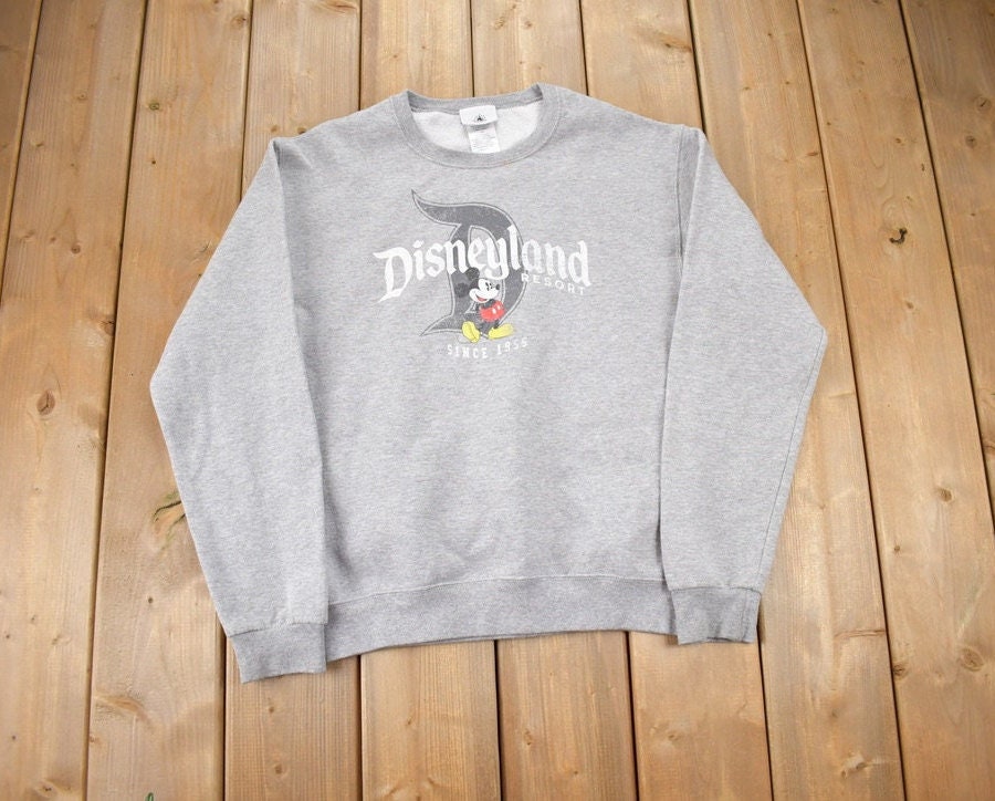 Vintage 1990s Disneyland Resort Mickey Mouse Crewneck / Vintage Sweatshirt / Vintage Disney / Mickey / Disney