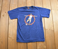 Vintage 1970s Single Stitch Wrangler Soccer T Shirt Made In USA