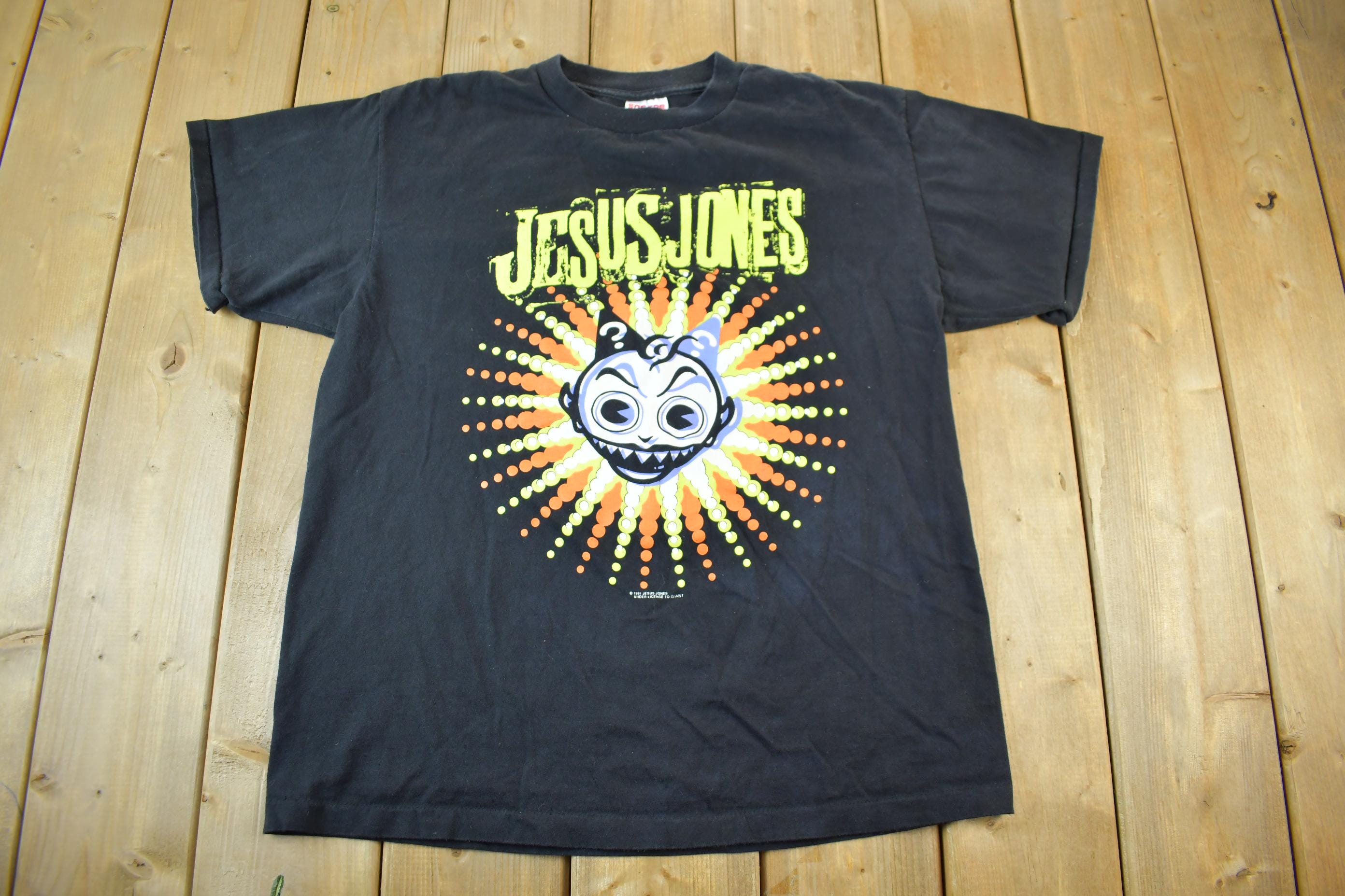 Vintage 1991 Jesus Jones Band T-Shirt
