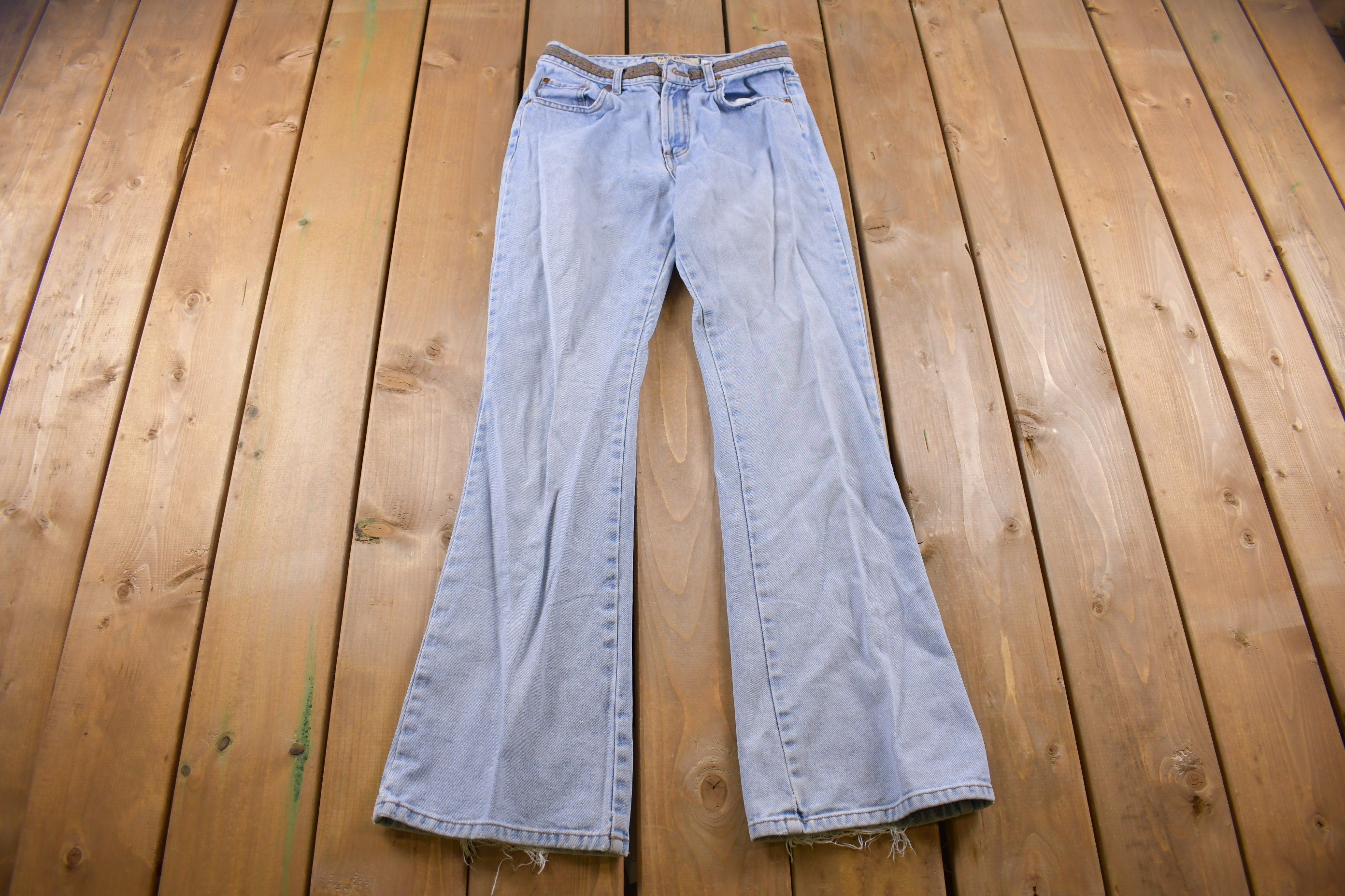 Vintage 1990's Paris Blues Bell Bottom Jeans 28 x 31
