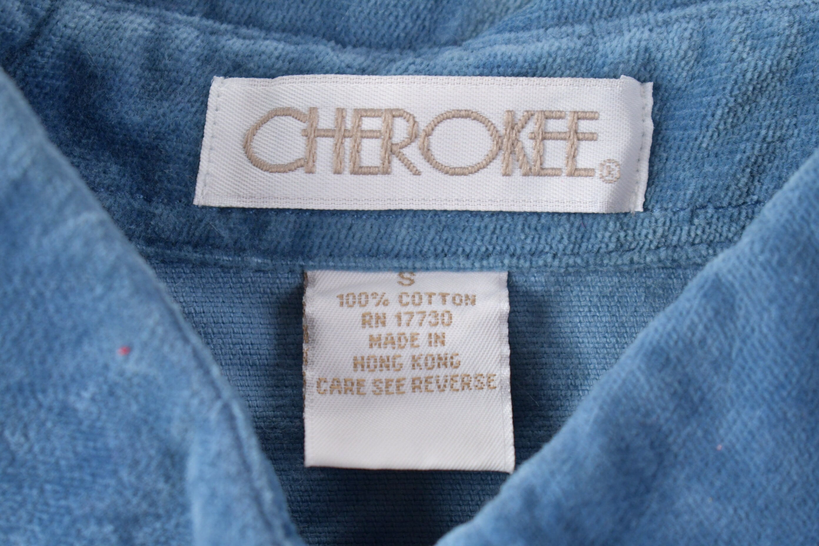 Vintage 1990s Cherokee Blank Button Up Shirt