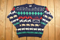 Vintage 1990s Kotare Farm Themed Knit Crewneck Sweater