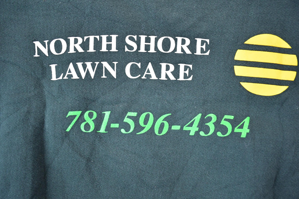 Vintage 1990s Lee Ultraweight North Shore Lawn Care Crewneck Sweatshirt