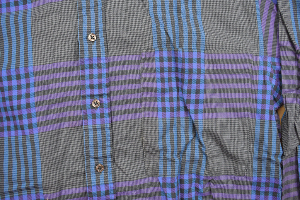 Vintage 1990s Harry Rosen Button Up Plaid Shirt