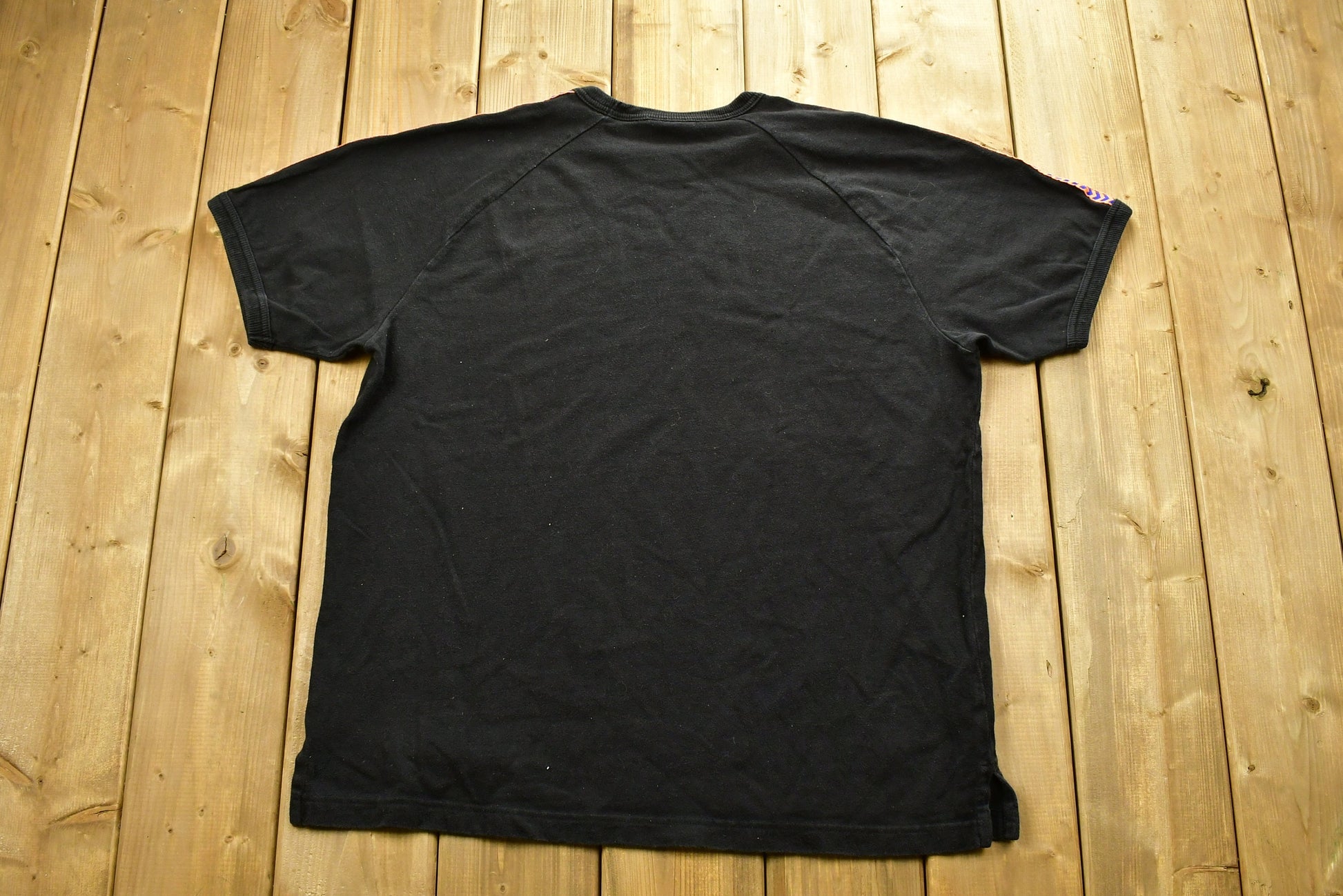 Vintage 90's Polo Jeans Co Ralph Lauren Ringer T-Shirt / Graphic / 80s / 90s / Streetwear / Retro Style / Polo Sport / Made In USA