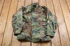 Vintage 1990s Army Military Field Jacket