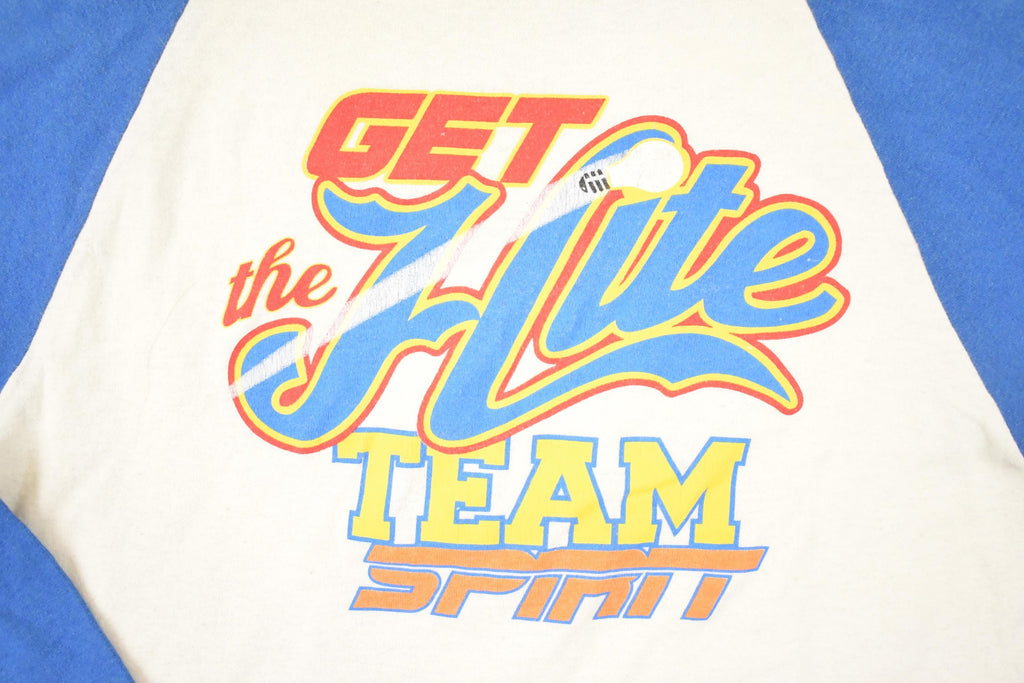 Vintage 1980s Team Spirit Souvenir Raglan T-Shirt Men's S