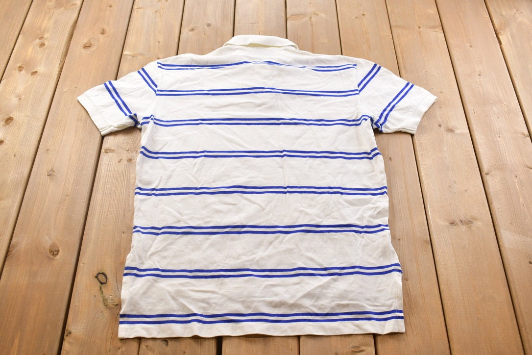 Vintage 1990s Polo Ralph Lauren Striped Short Sleeve Shirt