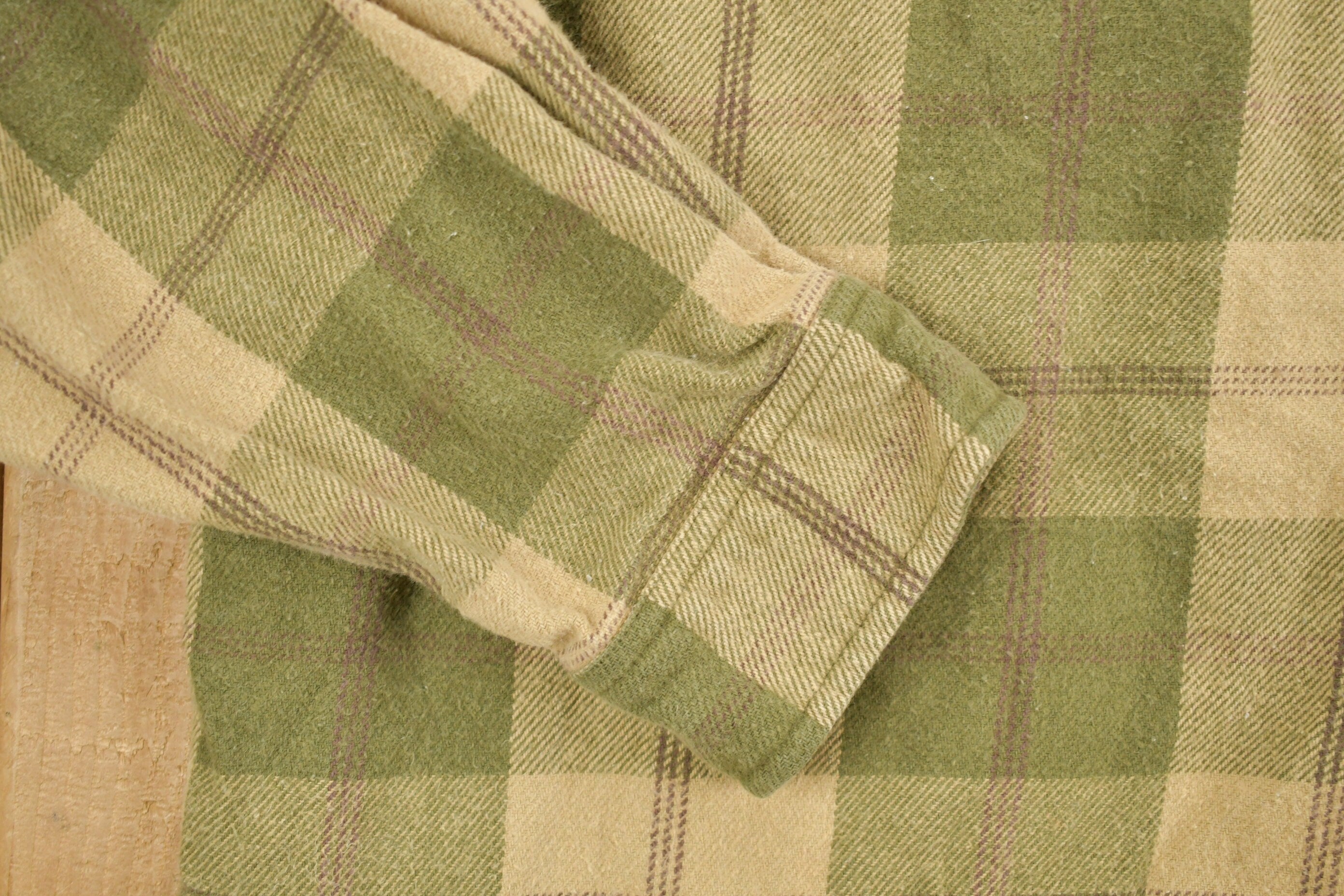 Vintage 1990s Kilimanjaro Plaid Button Up Shirt