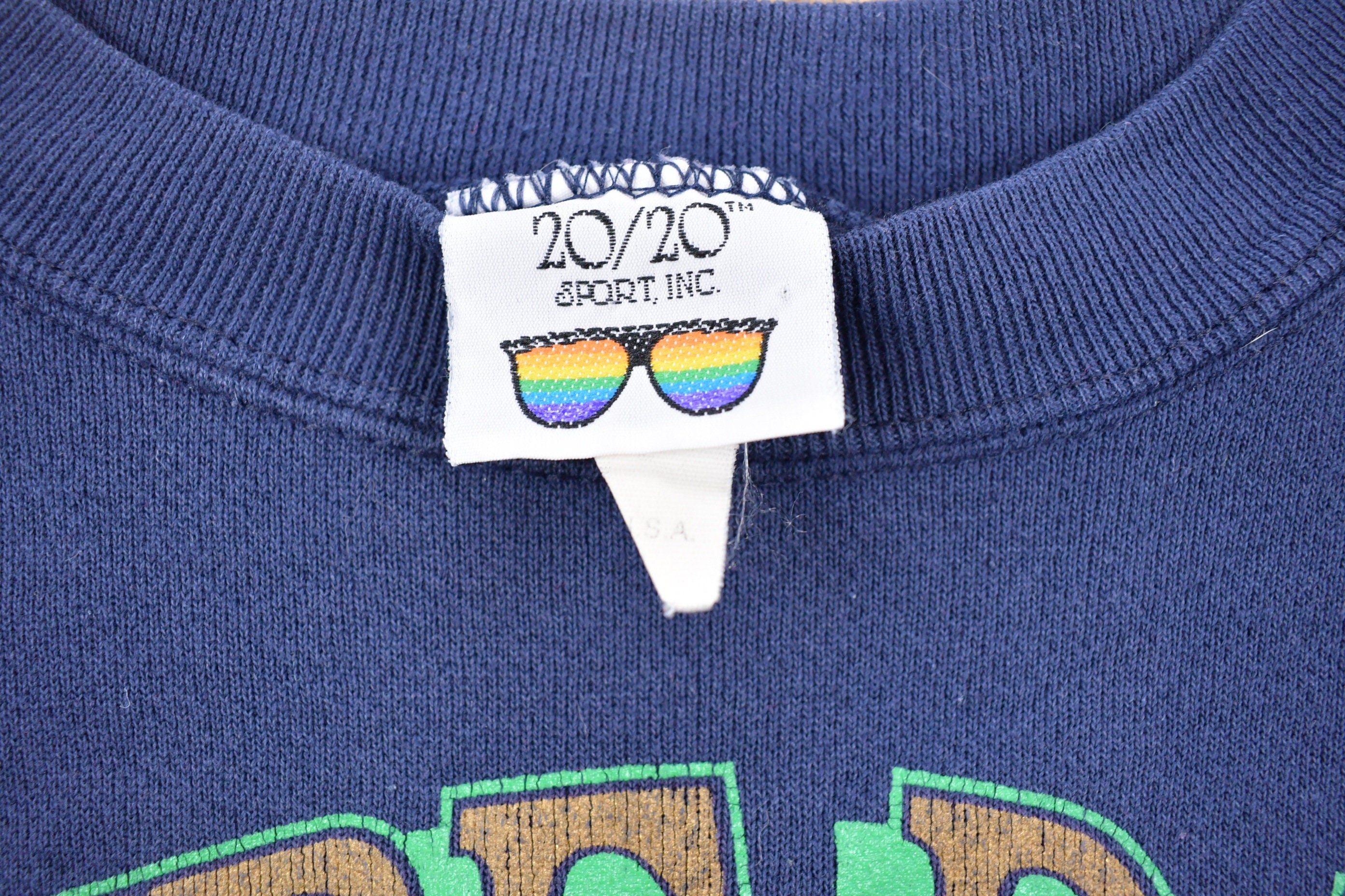 Vintage 1990s University of Notre Dame Athletics Club Collegiate Crewneck