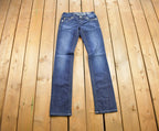 Vintage Y2K Miss Me Bedazzled Low Rise Jeans Size 26x32