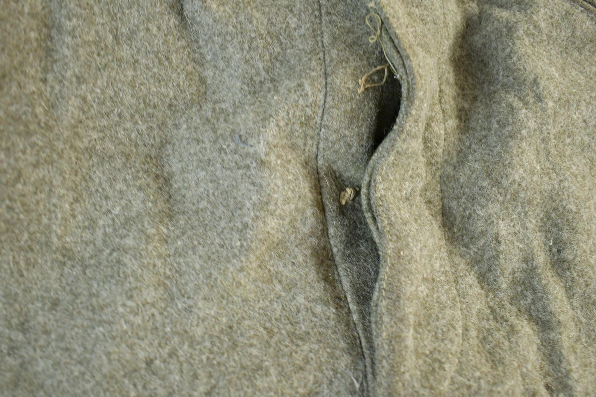 Vintage 1960s Military Wool Trousers Men's 30 x 29