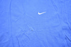 Vintage 1990s Nike Embroidered Swoosh Cropped Graphic T-Shirt