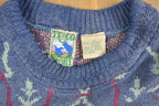 Vintage 1990s TT&CO Sport Knitted Crewneck Sweater