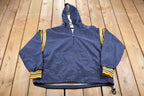 Vintage 1990s Champion Striped Windbreaker Jacket