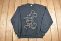 Vintage 1980s Florida Mickey Mouse Crewneck Sweatshirt
