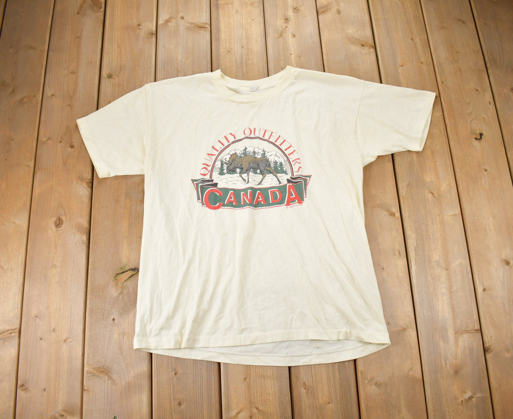 Vintage 1990s Quality Outfitters Canada T Shirt