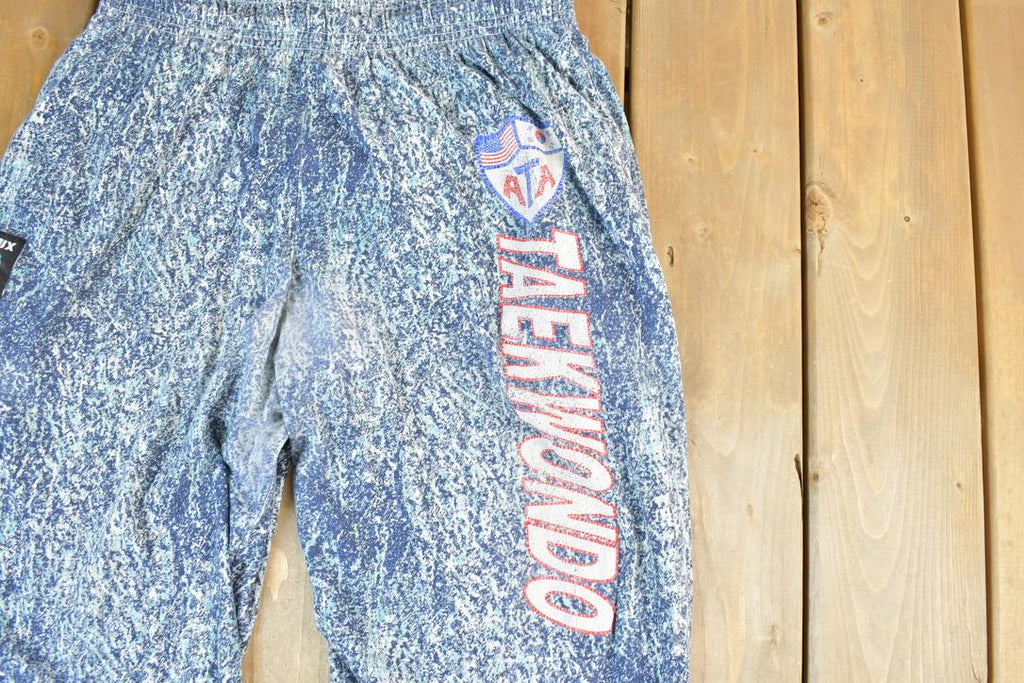 Vintage 1990s Taekwondo Otomix Track Pants Size L Made In USA