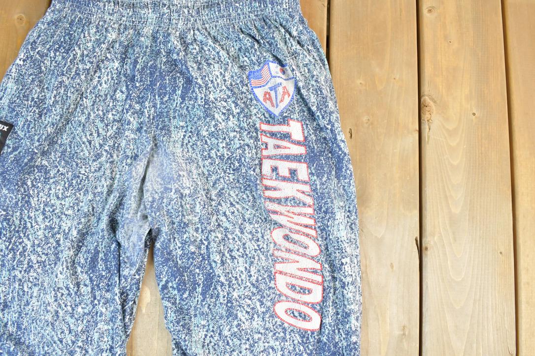 Vintage 1990s Taekwondo Otomix Track Pants Size L Made In USA